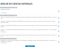 Tablet Screenshot of educarencienciasn.blogspot.com