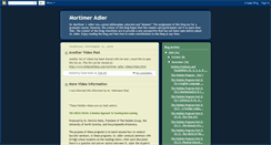 Desktop Screenshot of mortimeradler.blogspot.com