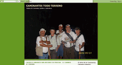 Desktop Screenshot of caminantestodoterreno.blogspot.com