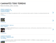 Tablet Screenshot of caminantestodoterreno.blogspot.com