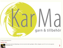 Tablet Screenshot of karmabloggen.blogspot.com