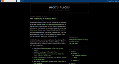 Desktop Screenshot of nicksflicks.blogspot.com