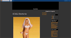 Desktop Screenshot of lingeries2.blogspot.com