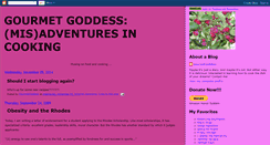 Desktop Screenshot of gourmetgoddess.blogspot.com