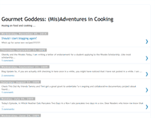 Tablet Screenshot of gourmetgoddess.blogspot.com