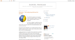 Desktop Screenshot of danielfroelke.blogspot.com