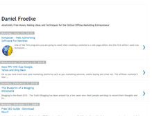 Tablet Screenshot of danielfroelke.blogspot.com