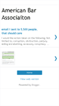Mobile Screenshot of american-bar-associaiton.blogspot.com
