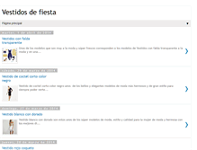 Tablet Screenshot of blogvestidosdefiesta.blogspot.com