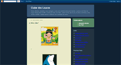 Desktop Screenshot of clubedosloucos.blogspot.com