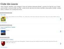 Tablet Screenshot of clubedosloucos.blogspot.com