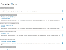 Tablet Screenshot of flemisternews.blogspot.com