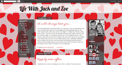 Desktop Screenshot of lifewithjackandzoe.blogspot.com