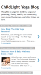 Mobile Screenshot of childlightyoga.blogspot.com