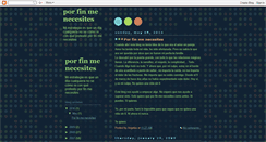 Desktop Screenshot of porfinmenecesites.blogspot.com