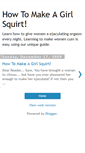 Mobile Screenshot of how-to-make-a-girl-squirt.blogspot.com