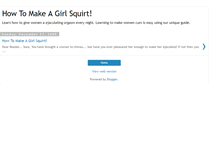 Tablet Screenshot of how-to-make-a-girl-squirt.blogspot.com