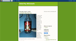 Desktop Screenshot of bottlecapsoda.blogspot.com