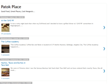 Tablet Screenshot of patokplace.blogspot.com