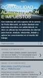 Mobile Screenshot of contabadmeimpuestos.blogspot.com