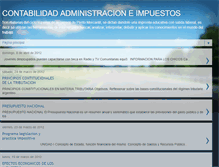 Tablet Screenshot of contabadmeimpuestos.blogspot.com