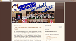 Desktop Screenshot of kbrobaseball.blogspot.com