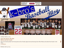 Tablet Screenshot of kbrobaseball.blogspot.com