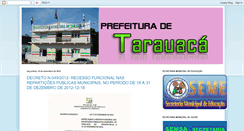 Desktop Screenshot of prefeituratk.blogspot.com