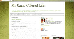 Desktop Screenshot of mycamocoloredlife.blogspot.com