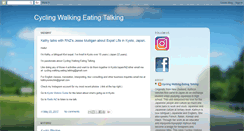 Desktop Screenshot of cyclingwalkingeatingtalking.blogspot.com