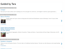 Tablet Screenshot of guidedbytara.blogspot.com