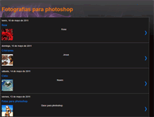 Tablet Screenshot of fotografiasparaphotoshop.blogspot.com