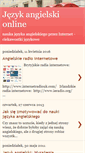 Mobile Screenshot of jezyk-angielski-online.blogspot.com