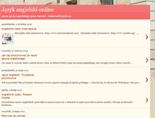 Tablet Screenshot of jezyk-angielski-online.blogspot.com