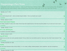 Tablet Screenshot of happeningscheznous.blogspot.com