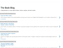 Tablet Screenshot of burblingbooks.blogspot.com