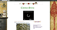 Desktop Screenshot of cocinasiria.blogspot.com