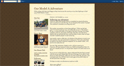 Desktop Screenshot of model-a-adventure.blogspot.com