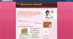Desktop Screenshot of meuministerioinfantil.blogspot.com