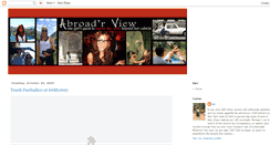 Desktop Screenshot of abroadrview.blogspot.com
