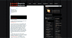 Desktop Screenshot of airsoftreports.blogspot.com