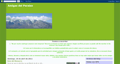 Desktop Screenshot of amigasdelparaiso.blogspot.com