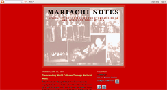 Desktop Screenshot of mariachinotes.blogspot.com