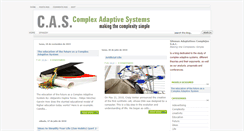 Desktop Screenshot of complex-adaptive-systems.blogspot.com