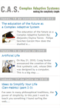 Mobile Screenshot of complex-adaptive-systems.blogspot.com