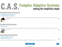 Tablet Screenshot of complex-adaptive-systems.blogspot.com