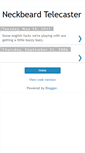 Mobile Screenshot of neckbeardtele.blogspot.com