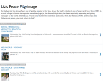 Tablet Screenshot of lizzyk-pilgrimage.blogspot.com