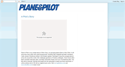 Desktop Screenshot of planeandpilotmag.blogspot.com