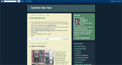 Desktop Screenshot of commonmantour.blogspot.com